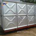 Water Cistern Galvanized steel water sectional storage tank Supplier